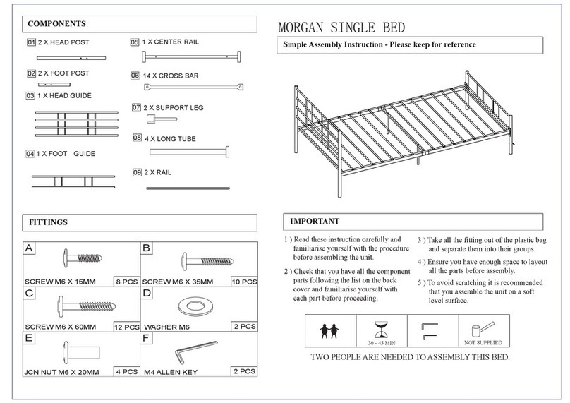 GFW MORGAN Assembly instruction