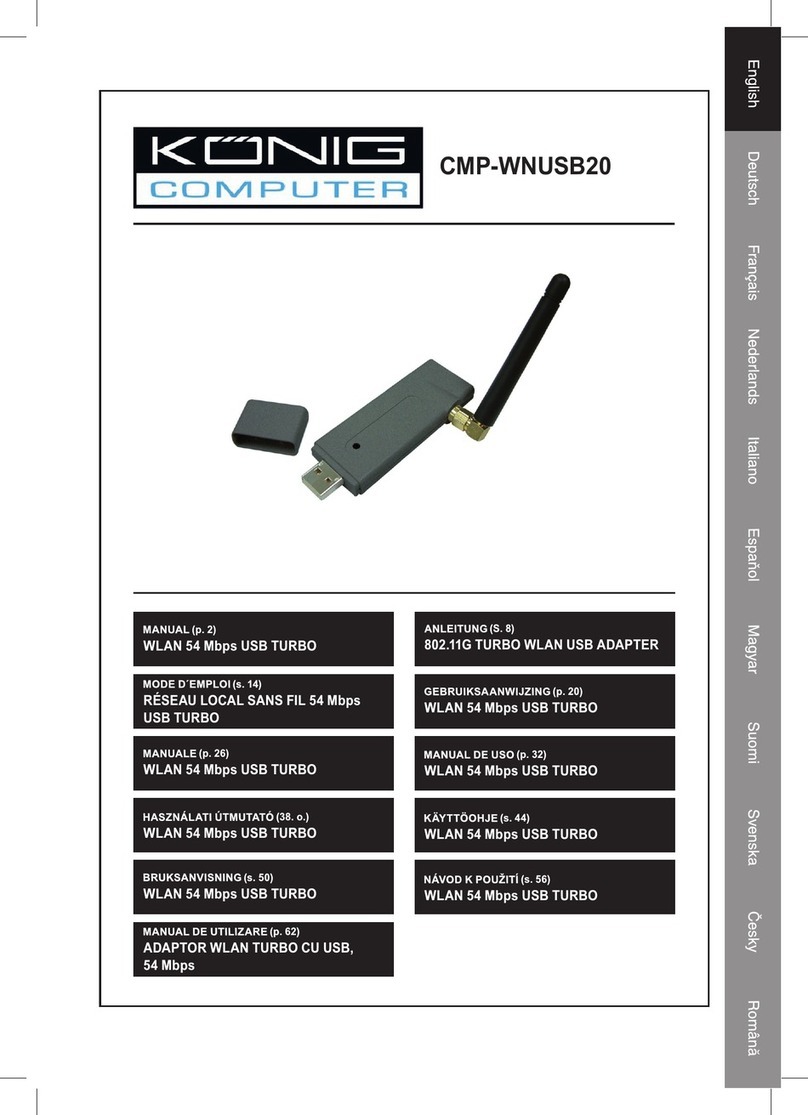 Konig CMP-WNUSB20 User manual Konig CMP-WNUSB20 User manual