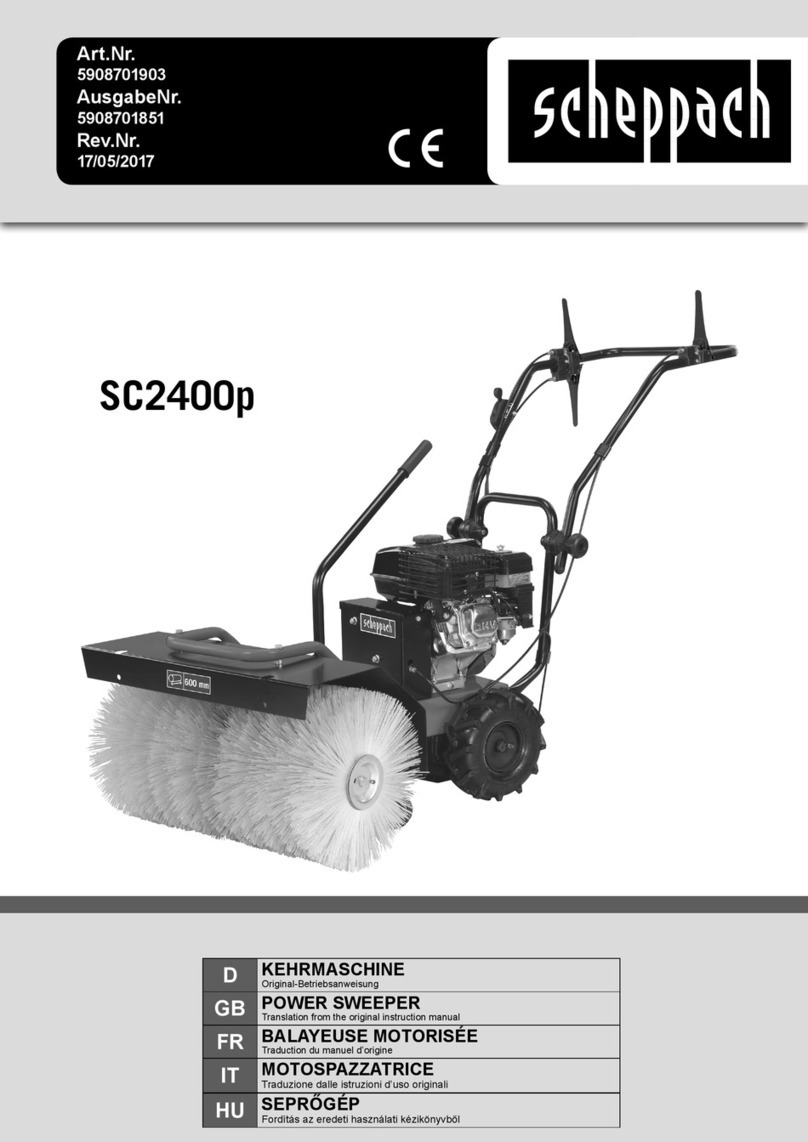 Scheppach SC2400p Assembly instructions