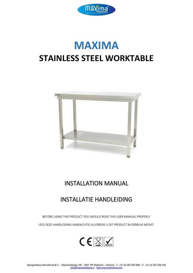 Maxima DELUXE WT600 x 600 mm 09300950 installation manual