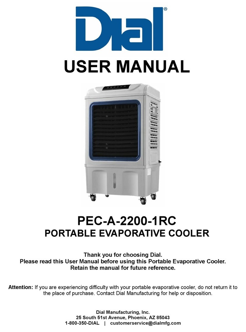 DIAL PEC-A-2200-1RC User manual
