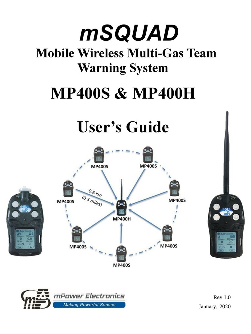 mPower Electronics mSQUAD MP400S user guide
