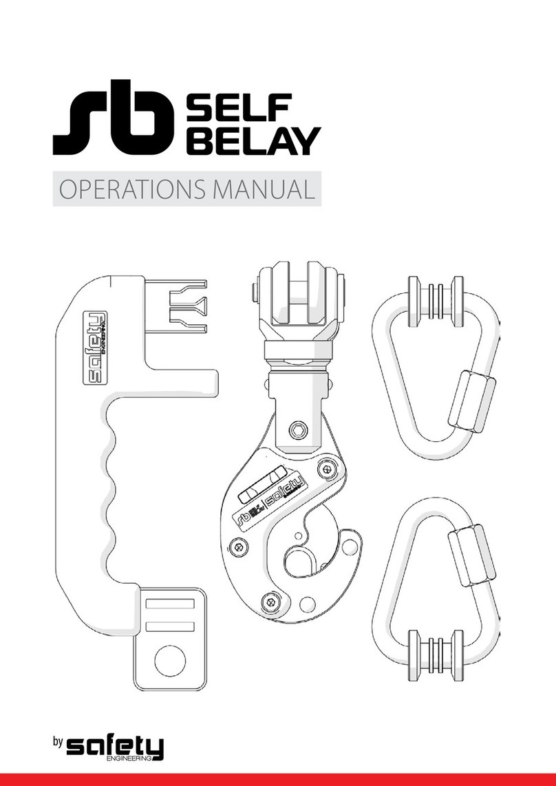 Safety Engineering SELF BELAY User manual