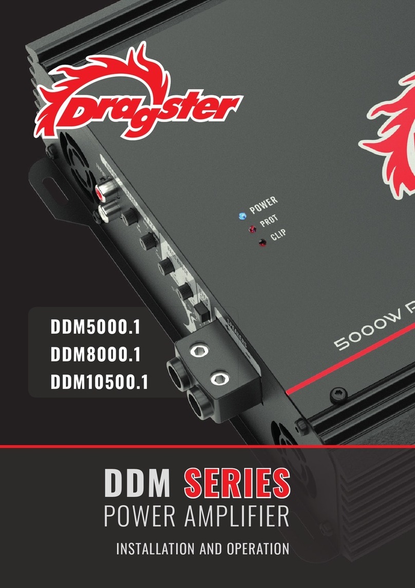Dragster DDM Series Owner's manual