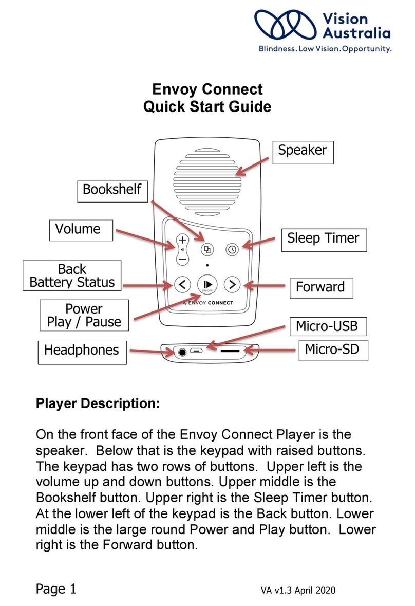 Vision Australia Envoy Connect quick start guide