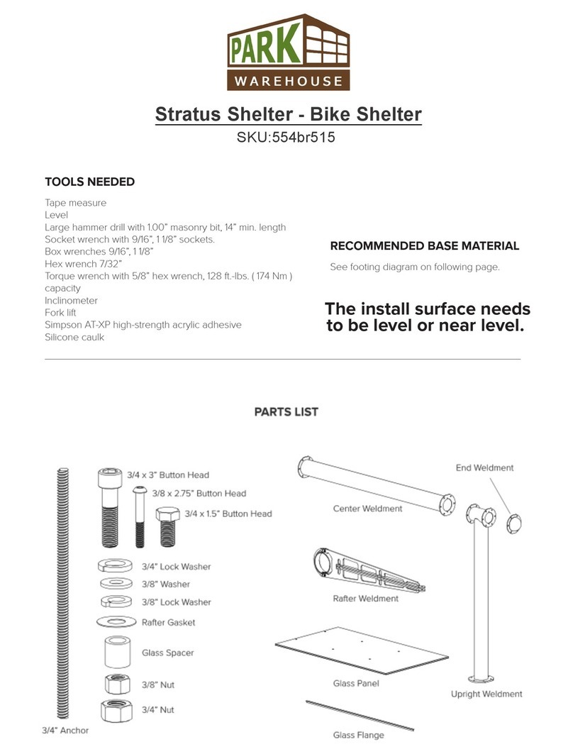 DERO Stratus Shelter manual