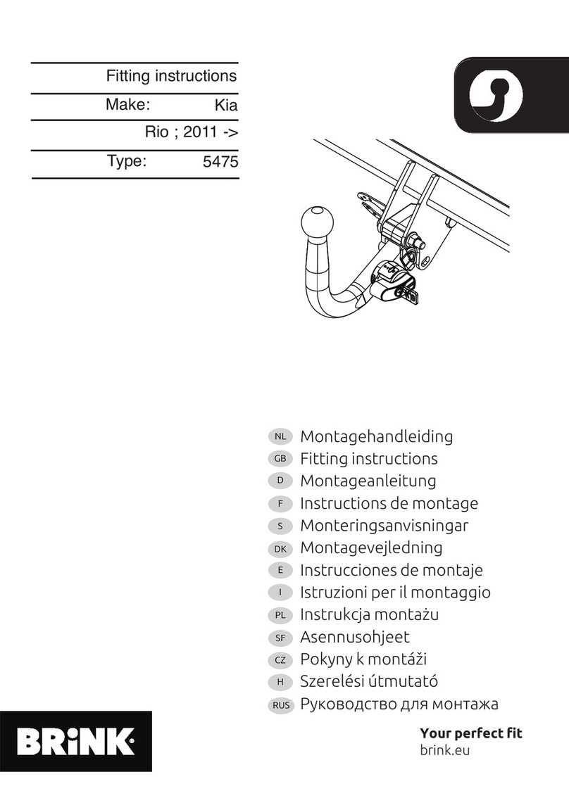 Brink 5475 User manual