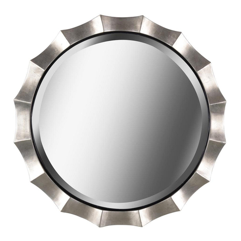 Kenroy Home ROUND MIRROR User manual