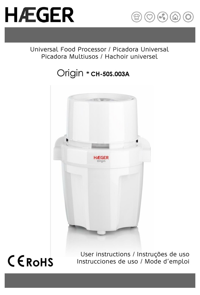 HAEGER Origin CH-50S.003A User instructions