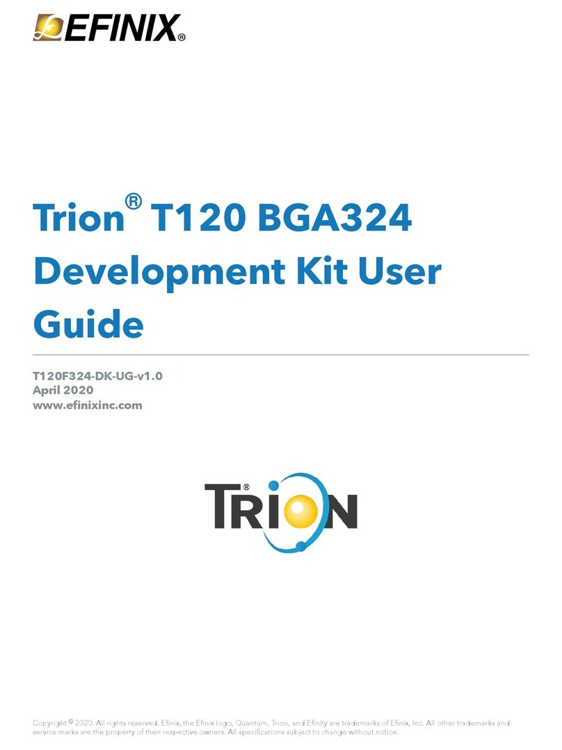 Efinix Trion T120 BGA324 user guide