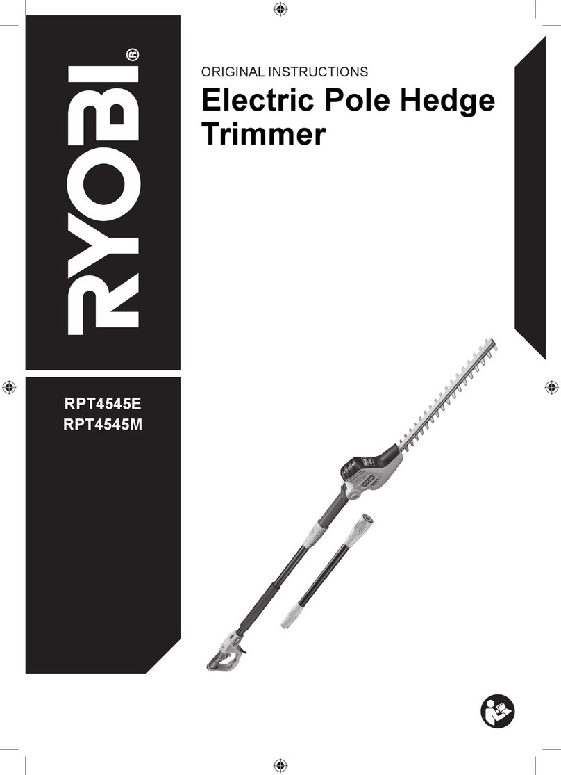Ryobi RPT4545E Original instructions