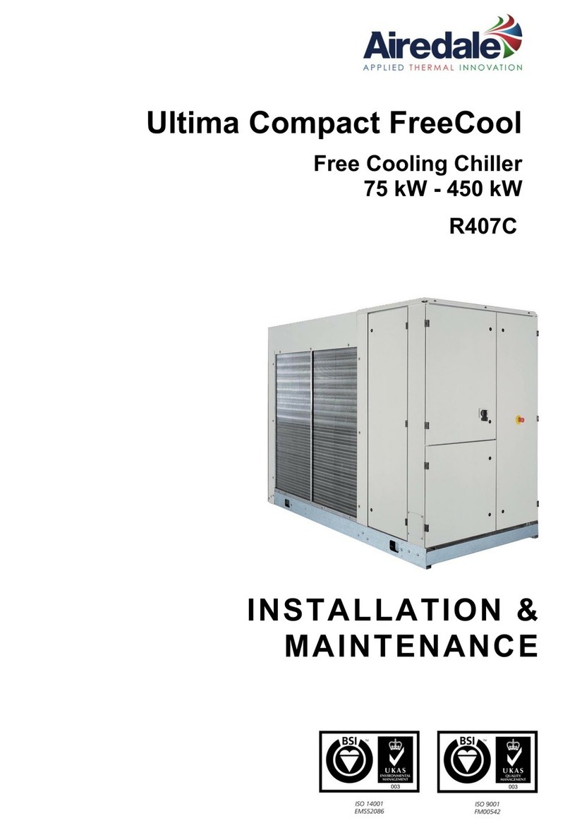 AIREDALE Ultima Compact FreeCool Series Installation & maintenance