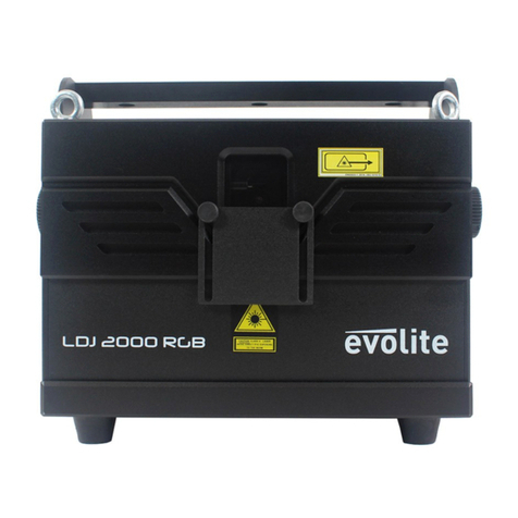 Evo-lite LDJ 2000 RGB user manual