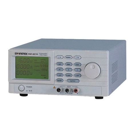 GW Instek PSP-603 User manual GW Instek PSP-603 User manual