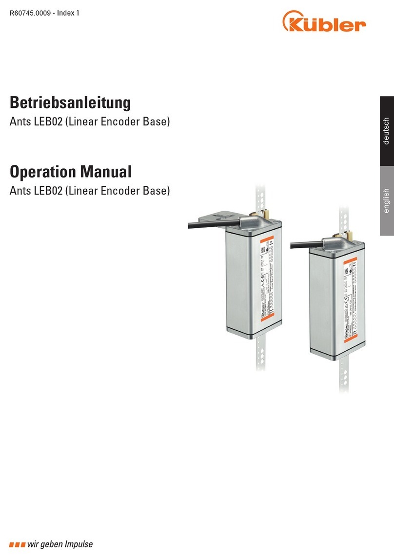 Kübler Ants LEB02 User manual