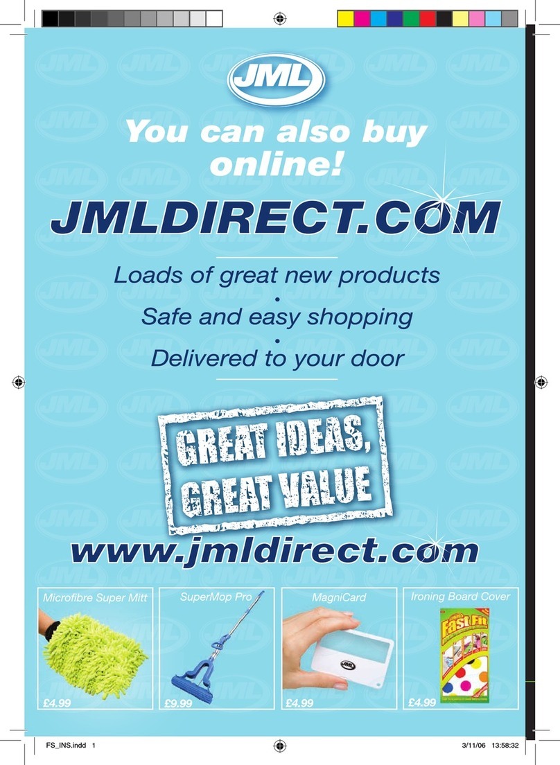 JML FOOD SEALER manual