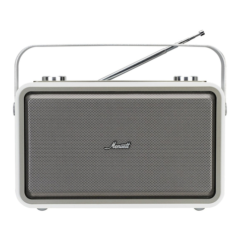 Radionette Menuett RMEMPDB16E User manual