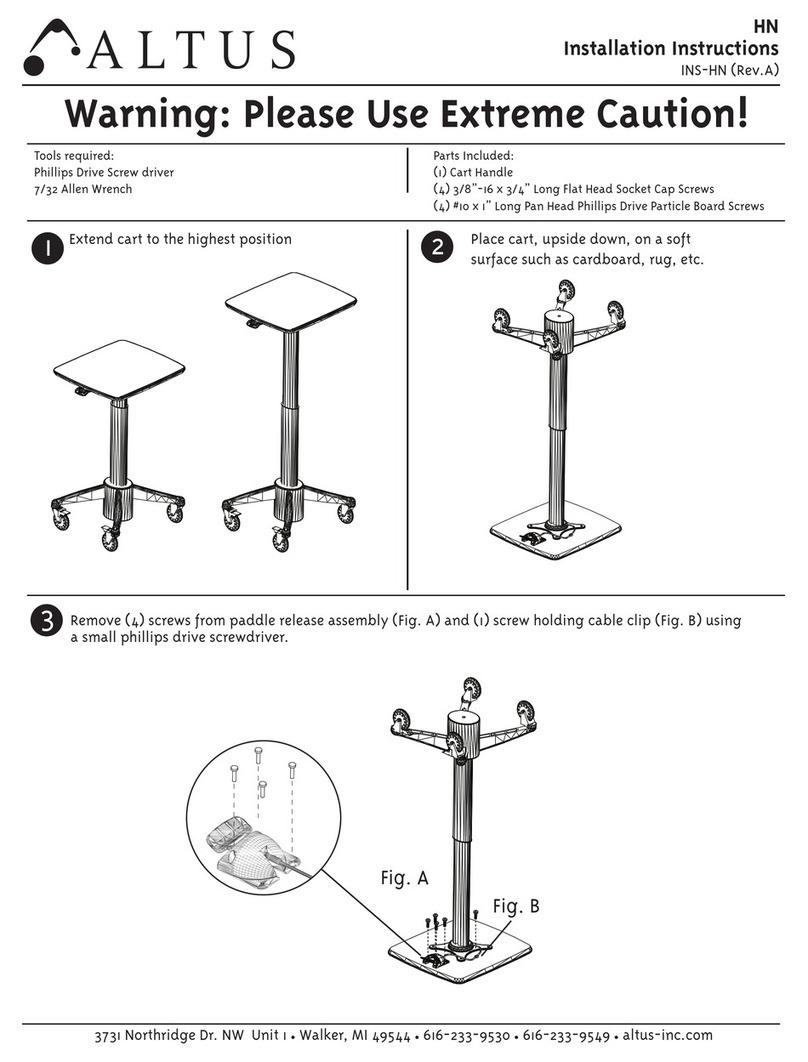 ALTUS HN installation instructions