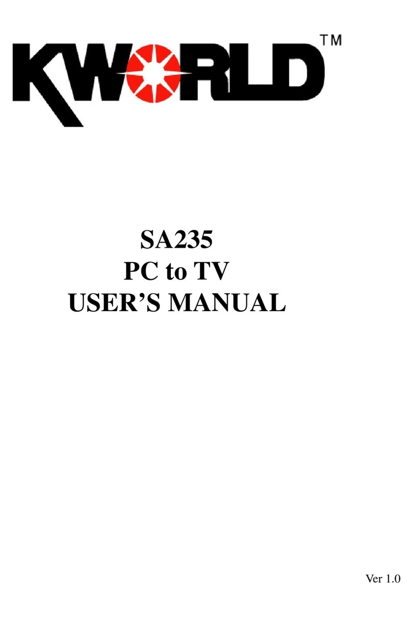KWorld SA235 user manual
