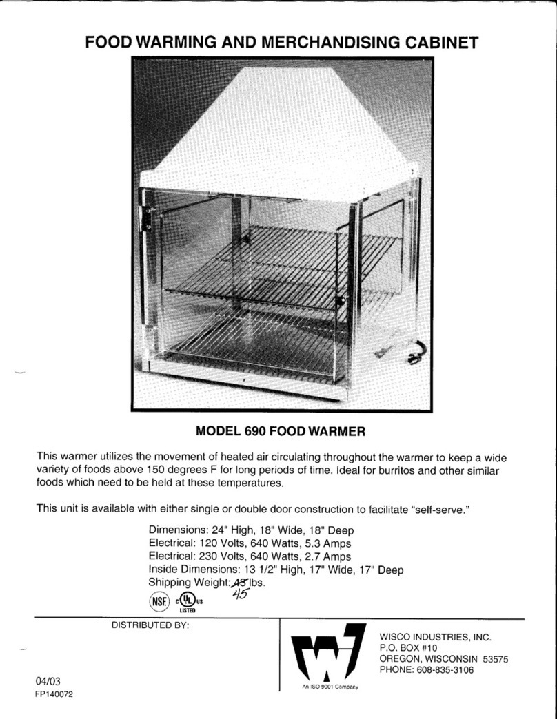 Wisco Industries 690 operating instructions