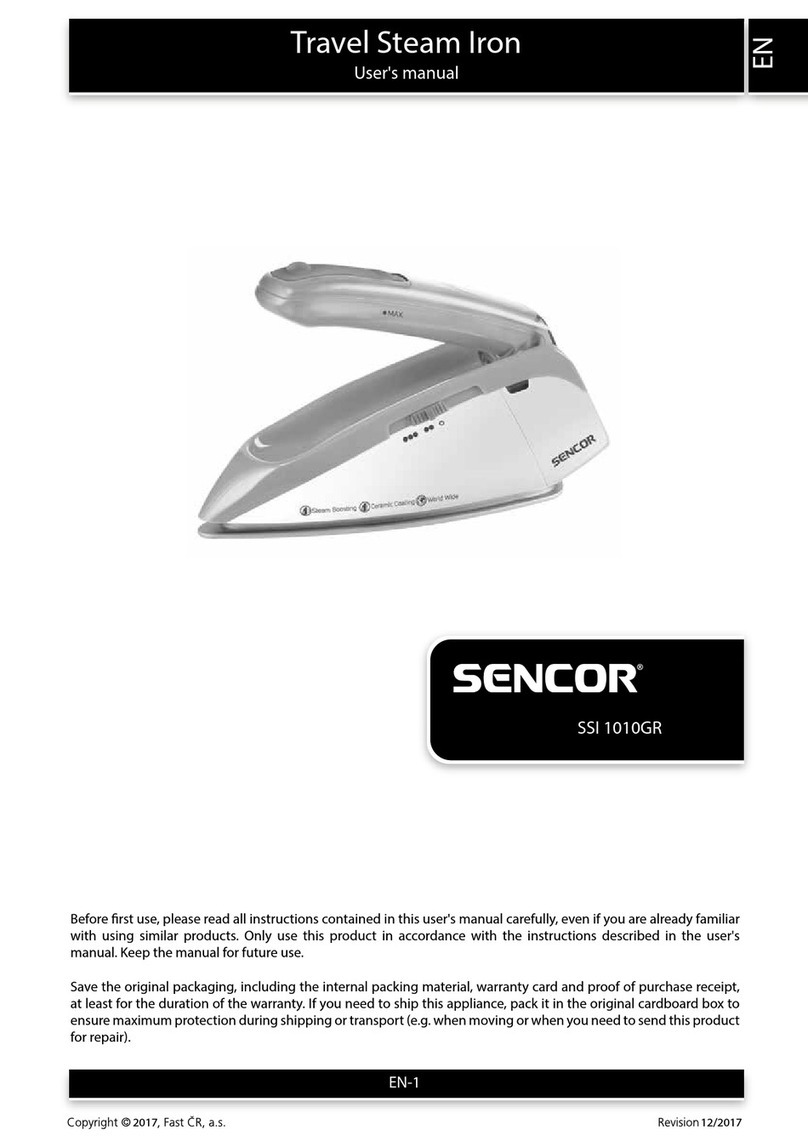 Sencor SSI 1010GR User manual Sencor SSI 1010GR User manual