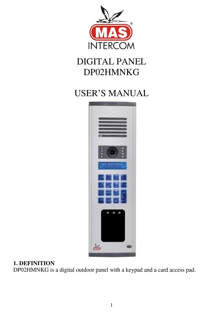 MAS DP02HMNKG user manual
