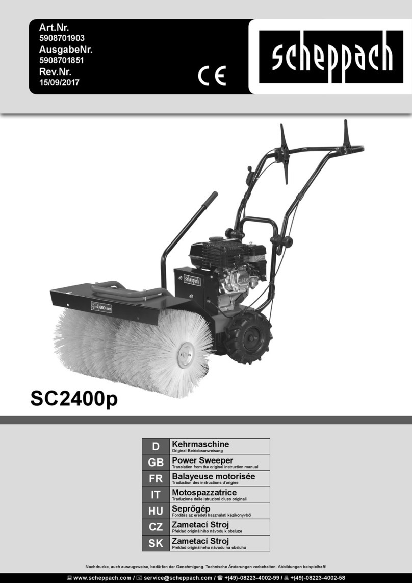 Scheppach SC2400p Assembly instructions