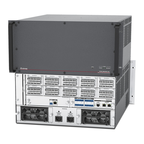 Extron electronics FOX3 Matrix 80x User manual