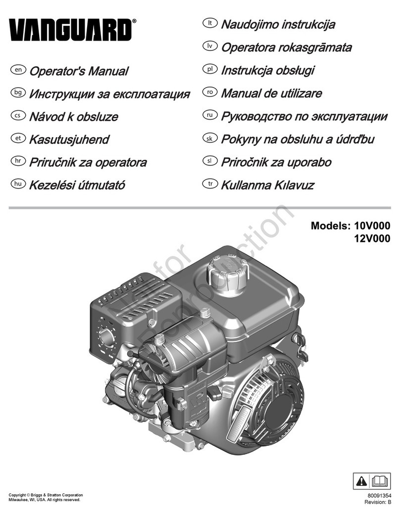 Vanguard 10V000 User manual