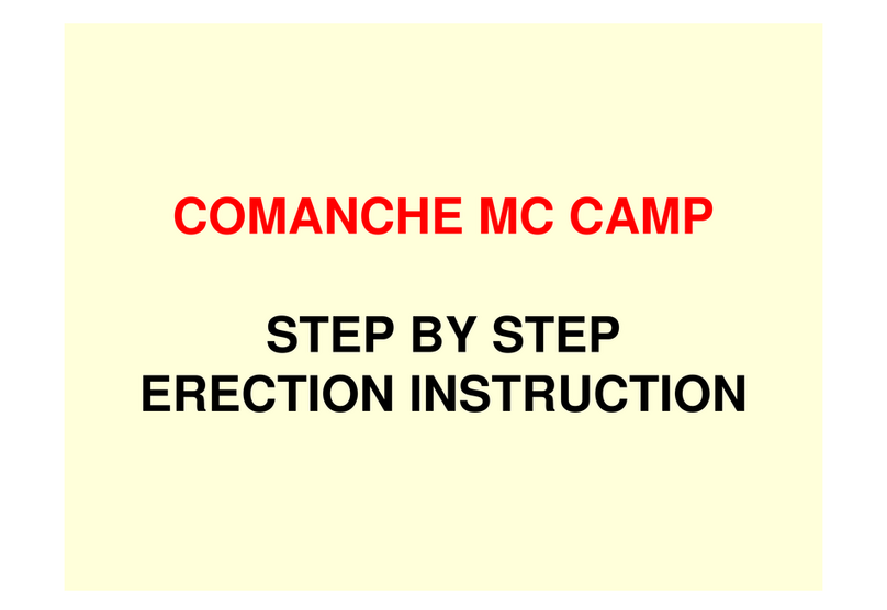Comanche MC CAMP Erection Instructions