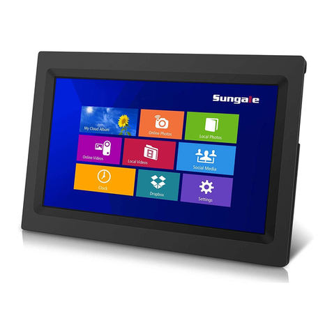 Sungale Cloud Frame CPF1051+ User manual Sungale Cloud Frame CPF1051+ User manual