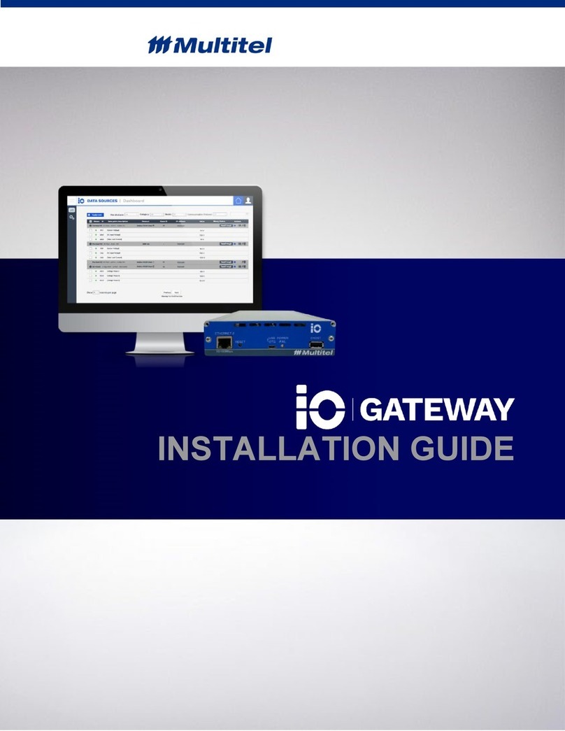 Multitel IO Gateway installation guide
