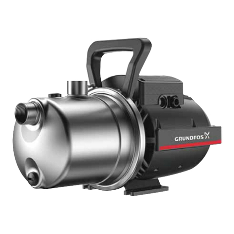 Grundfos JP Operating instructions Grundfos JP Operating instructions