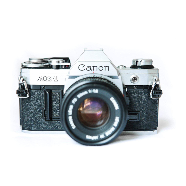 Canon AE-1 User manual