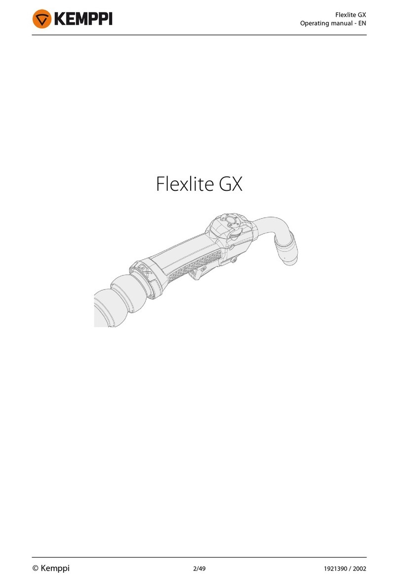 Kemppi Flexlite GX Series User manual