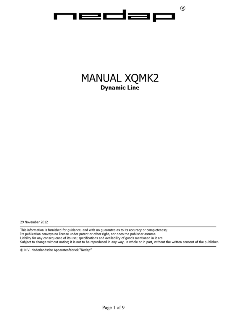 Nedap Dynamic Series manual
