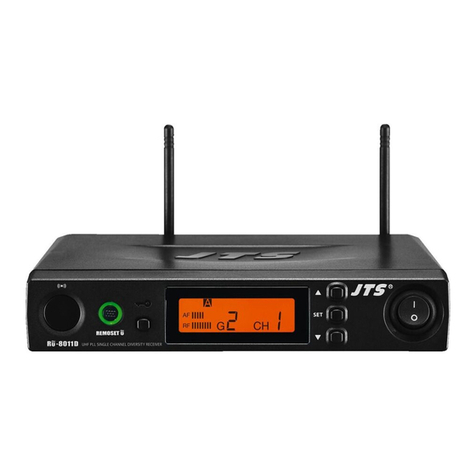 JTS UT-16G3 User manual