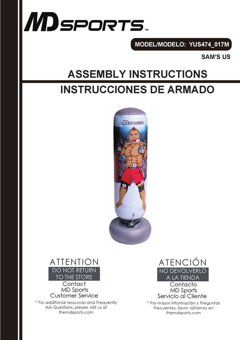 MD SPORTS YUS474_017M Assembly instructions