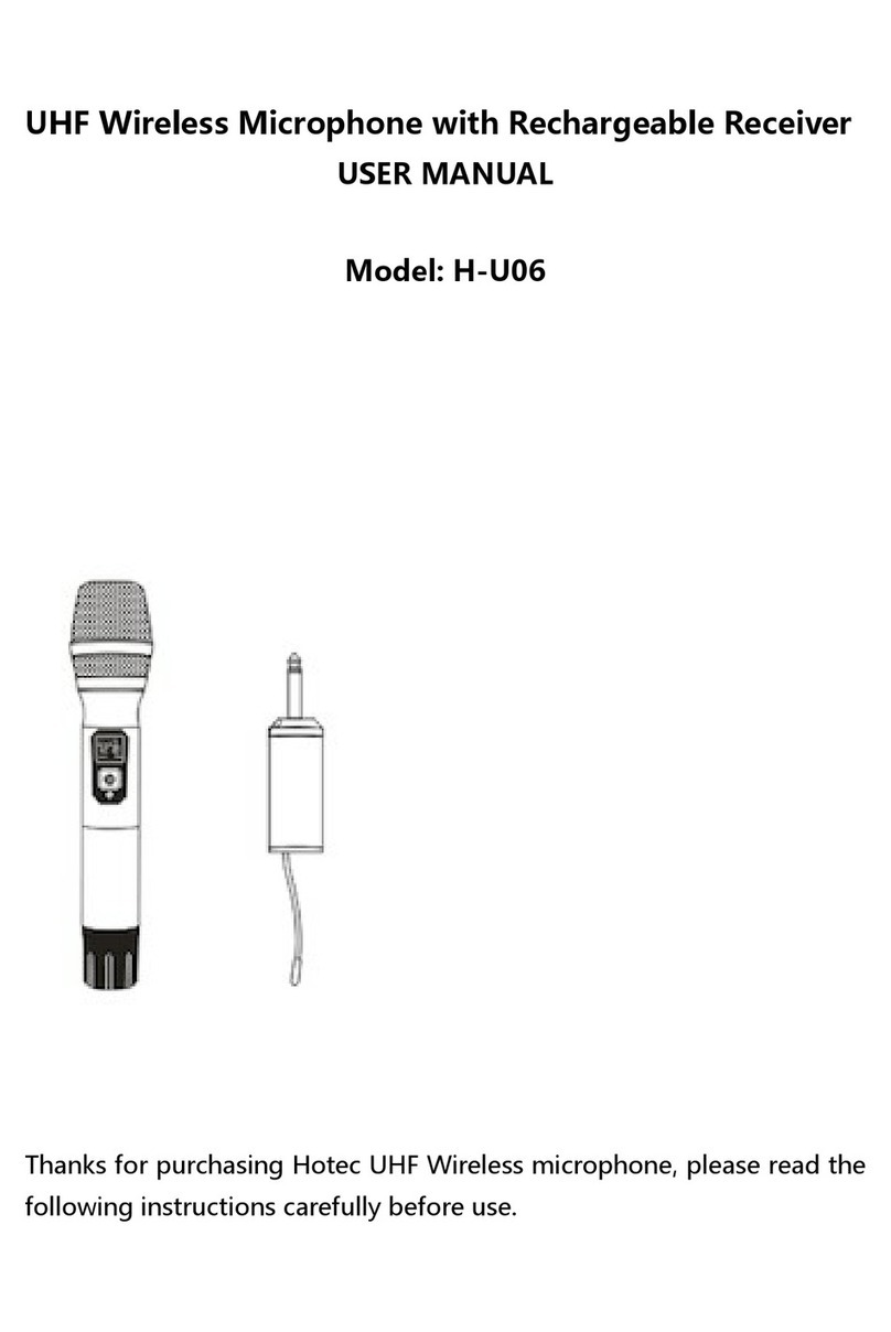 Tecson Hotec H-U06 user manual