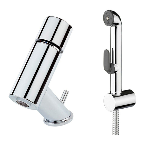 Oras IL BAGNO ALESSI One 8500 installation guide