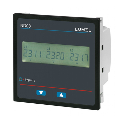 Lumel ND08 User manual
