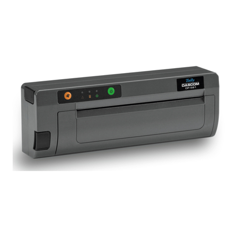 Tally Dascom DP-581H User manual