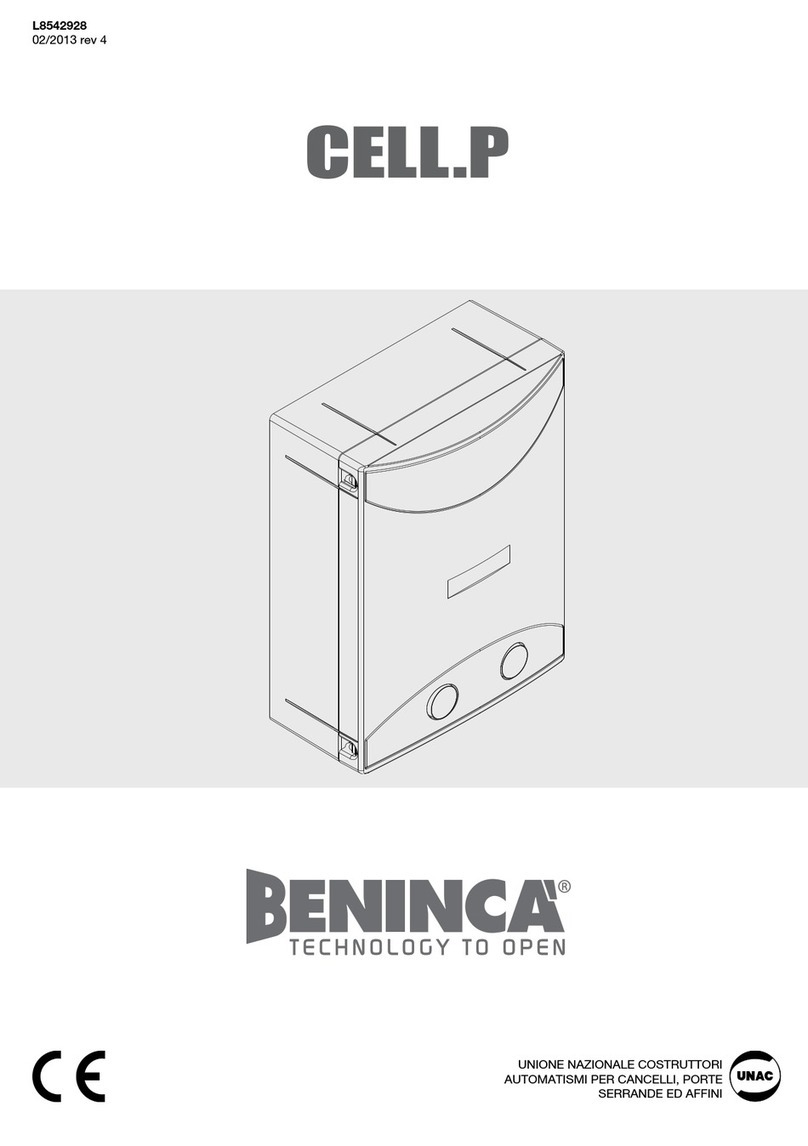 Beninca CELL.P manual