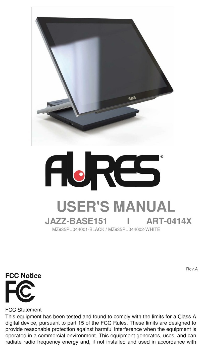 AURES JAZZ-BASE151 user manual
