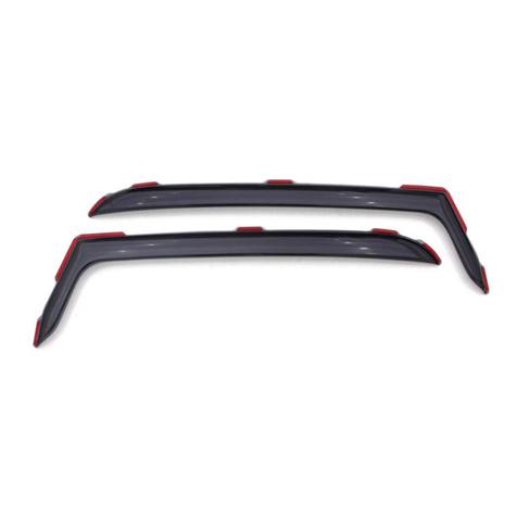 Lund Rampage Products Ventvisor User manual