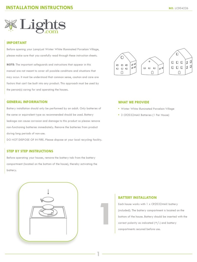 Lights.com LC004226 User manual