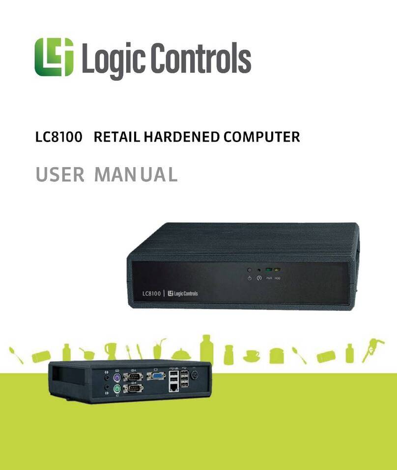 Logic Controls LC8100 User manual Logic Controls LC8100 User manual