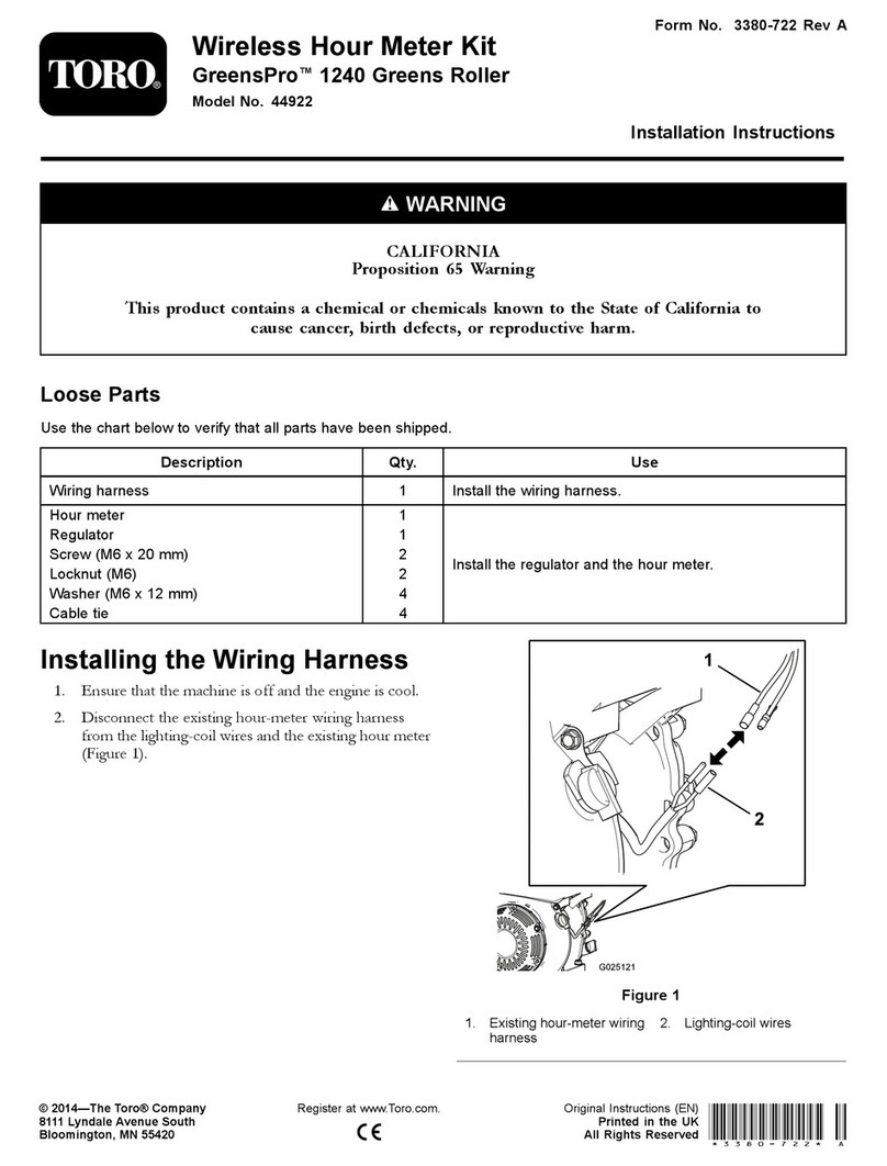 Toro 44922 User manual