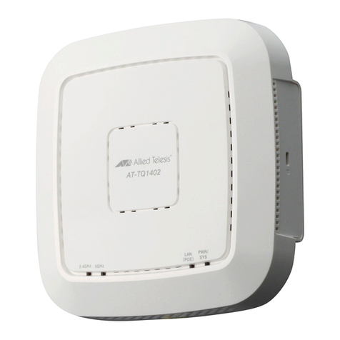 Allied Telesis TQ1402 User manual