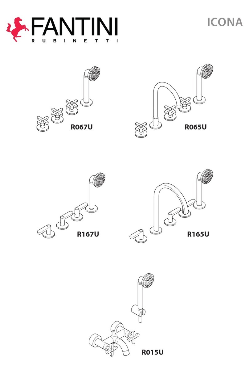 Fantini Rubinetti ICONA Series manual